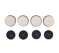 Gigicial 4 Pcs Washing Machine Foot Pads, Anti Vibration Pads Shock and Noise Cancelling Washing Machine Support,Noise Reducing Anti Slip Anti Vibration Rubber for Excellent Grip