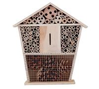 Gigicial Bug Hotel, Hôtel Bug House en Bois pour Abeilles, Papillons, Coccinelles, Jardin D'hôtel à Insectes, 9,8 X 8,7 X 2,6 Pouces
