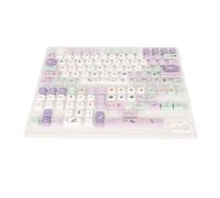 Gigicial Clavier Keycaps 124 Touches PBT Chaleur Sublimation Mécanique Keycaps Ensembles avec Extracteur de Keycap pour 61 87 96 98 104 108 Claviers