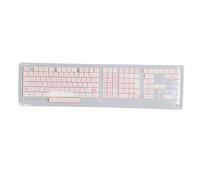 Gigicial Keycaps Clavier Mécanique Keycaps 133 Touches Colorant Sublimation Contraste Couleurs PBT Ergonomique Keycaps pour Gaming 61 64 68 72 82 84 87 104 108
