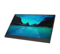 Gigicial Moniteur Portable 2,5K, Moniteur De Jeu Portable 165 Hz 17,3, Double écran D'ordinateur USB C HD MI, écran De Jeu VESa avec 2 Haut-parleurs, pour Ordinateur Portable 2560 X 1440p, Téléphone,
