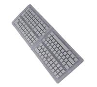 Gigicial PBT Keycaps Pudding Keycaps 129 Touches Transparent mécanique Clavier Keycaps OEM Hauteur pour 61 62 64 68 84 87 104 108 Touches (White)