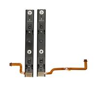 Gigicial Rail Coulissant Droit Et Gauche De Remplacement pour Console N-Switch, Support Coulissant Gauche Droit avec Câble Capteur F Lex, Glissières De Console De Jeu Plug and Play
