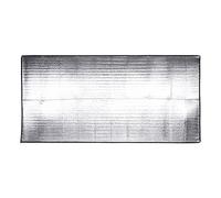 Gigicial Tapis de Camping en Aluminium pour Tapis de Camping, Tapis Isolant, Matelas de Couchage, Tapis EVA en Aluminium résistant à l'humidité pour Tente de Toit, Voiture, (1 * 2M)