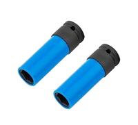 GIGIIS Douille 903SLG-17 Clé Carrée de 12.5 mm Taille 17mm avec Douille en Plastique Montage de Roue pour Pneus avec Jantes en Aluminium