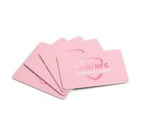 Gigikill Lot de 4 cartes de blocage RFID, technologie active de brouillage de signal, protection de carte de crédit contre le vol numérique, bloqueur NFC ultra fin pour portefeuilles, passeport et