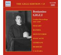 Various Composer Gigli Edition, The – Vol. 13: London Recordings 1947 - 194 – CD