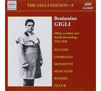 Gigli, Beniamino - Gigli Edition/Vol.8 [Import]