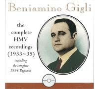 Gigli, Beniamino - Hmv Recordings-Comp 1933-35