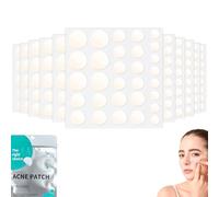 Gigmeta Pimple Patches 330 Pièces, Patch Bouton Invisible Naturel Hydrocolloïde Acné Patch utilisation de jour et de nuit, 4 tailles (14/12/10/8 mm)Patchs Boutons Acne