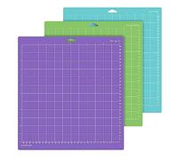 Gigmeta Tapis de coupe pour Cricut, Tapis de coupe 3 pièces (12 x 12 pouces) pour Cricut Maker 3/Maker/Explore 3/Air 2/Air/One