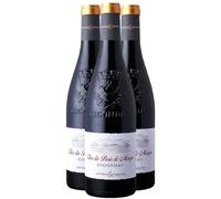 Gigondas Vignobles & Compagnie - Rouge 2022 - Clos du Bois de Menge - Vin Rouge de la Vallée du Rhône (3x75cl) HVE