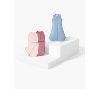 Gigoteuse 1,5 TOG & Emmaillotage facile 0-3 mois - Pack | Style emmaillotage: Éclosion | Taille de la gigoteuse: Grande (12-24 mois / 12-20 kg) | Style gigoteuse: Bleu
