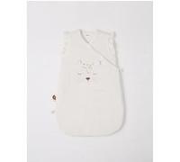 Noukie's - Gigoteuse bébé Hiver 1-6 Mois 70 cm - TOG 2 à 3,5 - Fermeture Zippée - Polyester/Coton - Blanc Kendi