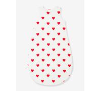 Gigoteuse à coeurs en coton Petit bateau blanc 6/18M