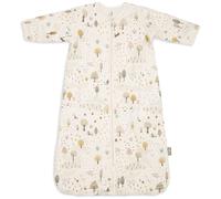 Jollein Gigoteuse Bébé - 70 cm - Coton - 2.5 à 3.5 TOG - Manches Amovibles - Certifiée Oeko-TEX - Gigoteuse Bébé- Gigoteuse d’Hiver - Convient Aussi pour Le Printemps et l’Automne - Tiny Park Print