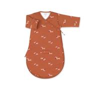 Gigoteuse avec moufles été - tog 3 pady jersey - jersey print wouff noisette 0/3M