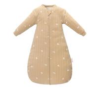 Gigoteuse Bébé 2,5 TOG, Sac de Couchage Bébé à Manches Amovibles, 100% Coton, Turbulette Naissance Hiver pour Garçons Filles, Longueur 90 cm, 6-18 Mois (arc-en-ciels)