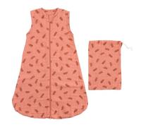 Gigoteuse bébé en coton bio - esmee rose 0/6M