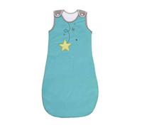PTIT BASILE - Gigoteuse été coton bio 90 cm Pluie d'étoiles céladon