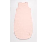 Gigoteuse bébé hiver en double gaze de coton rose 6/18M