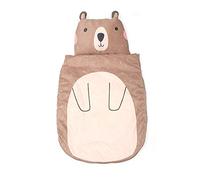 Gigoteuse Bébé Jambes De Bébé Résistantes Aux Coups De Pied Par Coton Emmailloté De Bande Dessinée Néonatale (grand,Ours)