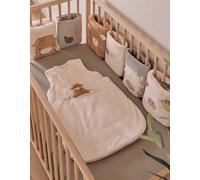 Gigoteuse brodée en veloudoux® blanc 0/6M(50/67)