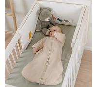 Gigoteuse chaude en mousseline bio Beige (70 cm)