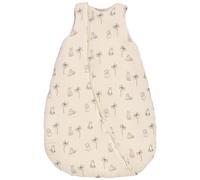 Douillette naissance - CANDIDE - 70 cm - 3/9 mois - Blanc imprimé lange tigre