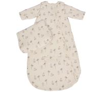 Candide Douillette nomade 90 cm 9/24 mois Manches amovibles Blanc imprimé lange tigre