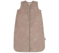 Jollein Gigoteuse bébé 90 cm Velvet coton 2.0 TOG sans manches Oeko-TEX Milky Coffee