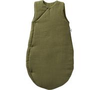 Gigoteuse chaude TOG 3,3 kimono double gaze fougère (0-6 mois)