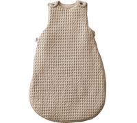 Gigoteuse chaude TOG 3 en coton gaufré Latte (6-18 mois)