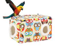 Gigoteuse chauffée pour perroquets : chaud pour, doux linge isolé, résistant à accrocher | accessoire essentiel pour cage tropicale, D