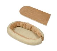 Velinda Gigoteuse,Cocon pour Le bébé (Dessin: Beige a Carreaux - Cappuccino)