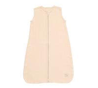 Gigoteuse d'été bébé en double gaze de coton beige 0/6M