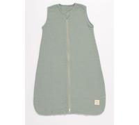 Sauthon Gigoteuse d'été en double gaze de coton Vert 0-6 mois
