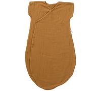 Gigoteuse d'été forme kimono double gaze havane (18-36 mois)