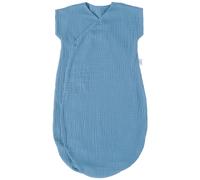 Gigoteuse d'été forme kimono double gaze pierre bleue (18-36 mois)