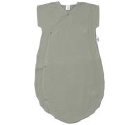 Gigoteuse d'été forme kimono double gaze vert de gris (18-36 mois)