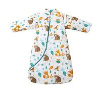 Gigoteuse d'hiver pour bébé 3,5 Tog en coton bio Différentes tailles de la naissance à 4 ans Animal World L/24-48 months