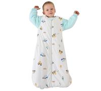 Gigoteuse d'hiver pour bébé de 0 à 18 mois, avec manches amovibles, tog 3,5, en coton, chaude, pour bébé, de 0 à 18 mois, motif pelleteuse, taille L