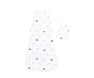 Gigoteuse en coton bio blanc