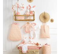 Sauthon – Gigoteuse Esmée en coton 0/1 mois Rose