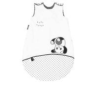 Gigoteuse en coton - chao chao blanc/noir 0/6M