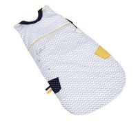 Gigoteuse en coton - hello blanc 0/6M
