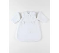 Gigoteuse en fausse fourrure blanc 0/6M