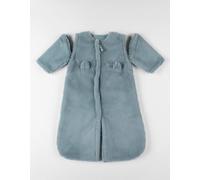 Gigoteuse en fausse fourrure bleu 18/24M