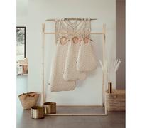 Gigoteuse été écru fleurie rose 24-36m