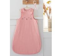 VERTBAUDET Gigoteuse spécial été en gaze de coton bio* JOLI CAT rose 18/36M